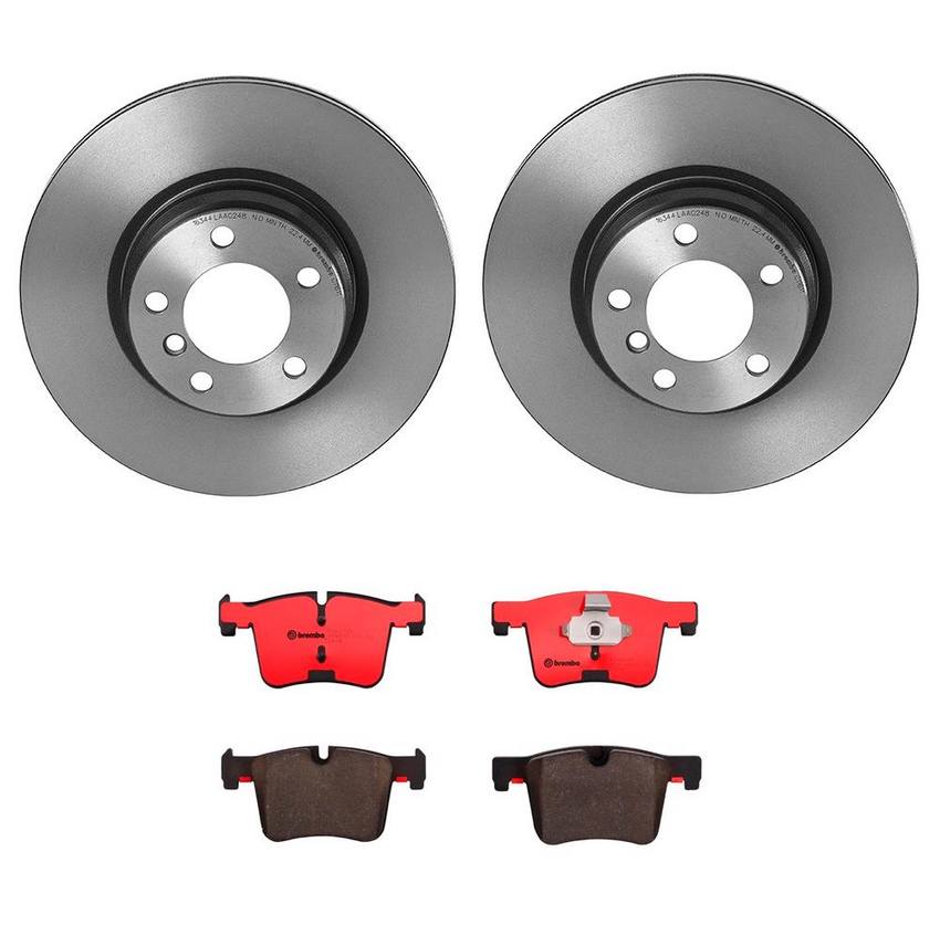 BMW Brembo Brake Kit - Pads and Rotors Front (330mm) (Ceramic) 34116792221 - Brembo 3052742KIT